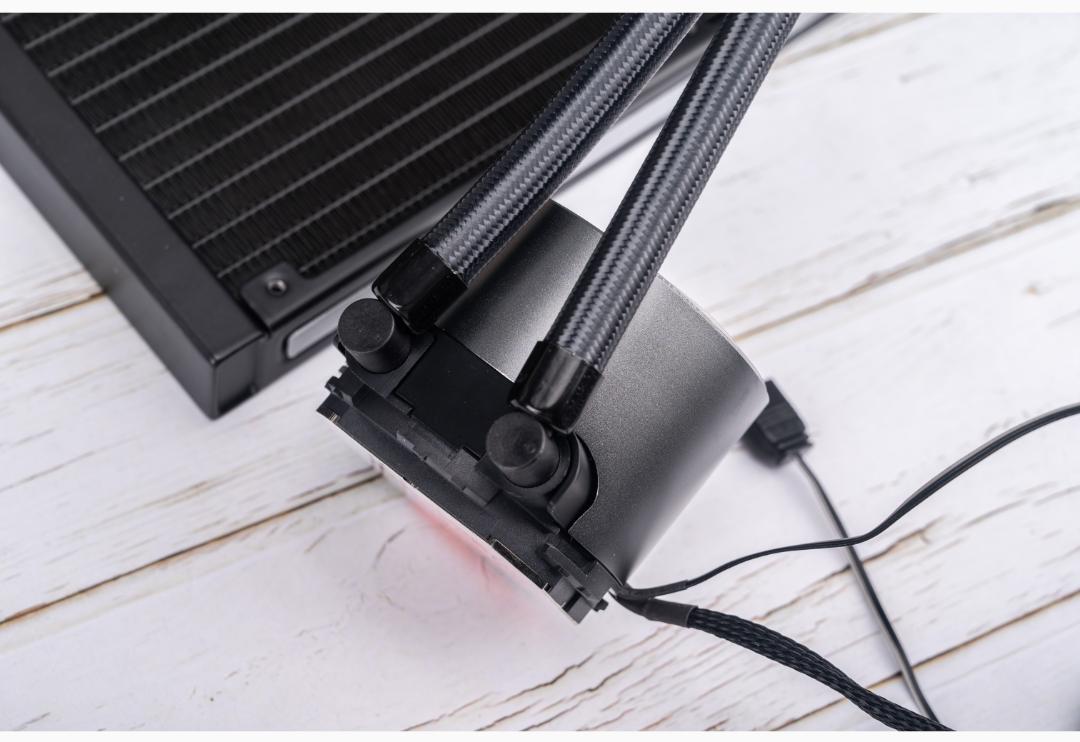 利民360argb一体式水冷效果,利民360argb一体式水冷装机