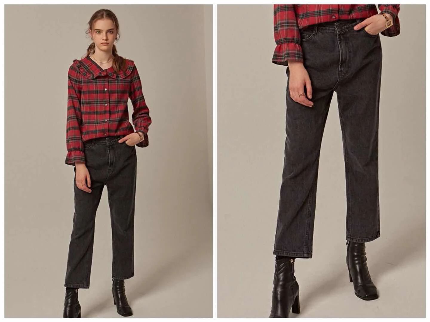 这三条牛仔裤，冬天快来耍宝