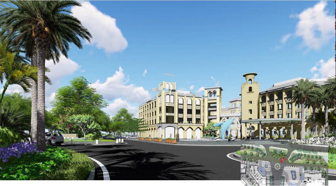 柬埔寨景观设计,柬埔寨西港沙滩设计