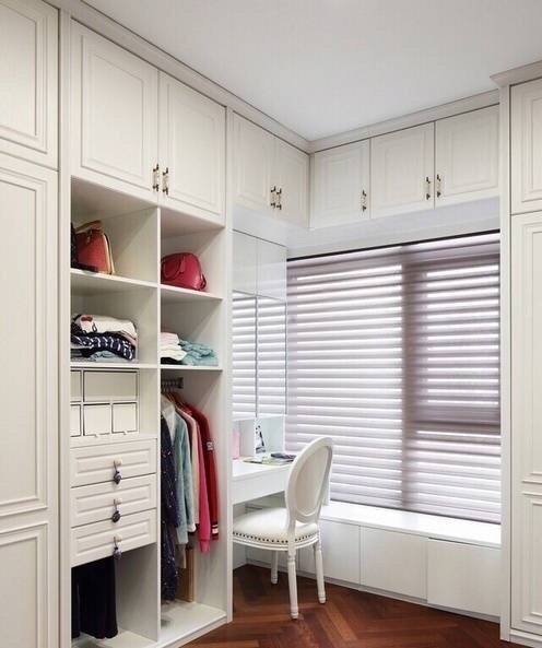 30平米最省钱的衣帽间设计,4平米U型衣帽间设计简单实用