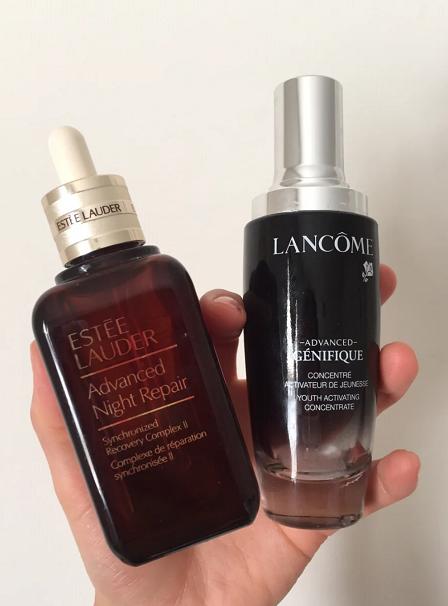 雅诗兰黛小棕瓶vs兰蔻发光眼霜,雅诗兰黛小棕瓶和兰蔻小黑瓶谁好