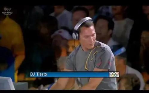 奥运会、欧洲杯现场的DJ身影