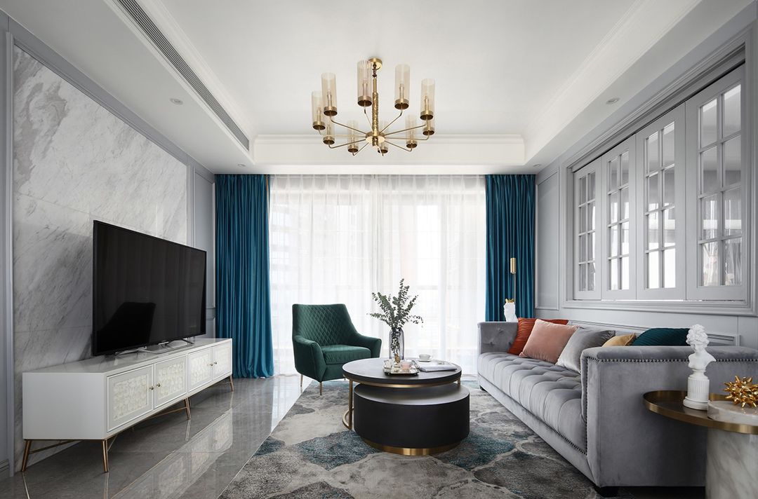 客厅沙发后面开窗户怎么装修好看,沙发后面有窗装修效果图