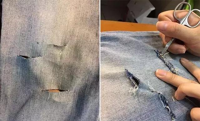 裤腰小怎么办30年老裁缝教你一招,牛仔裤腰大了怎么剪一刀改小