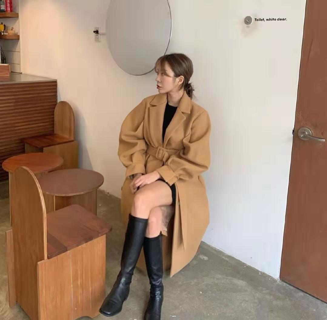 早秋韩系裤子穿搭女,韩系穿搭慵懒风氛围感裤子