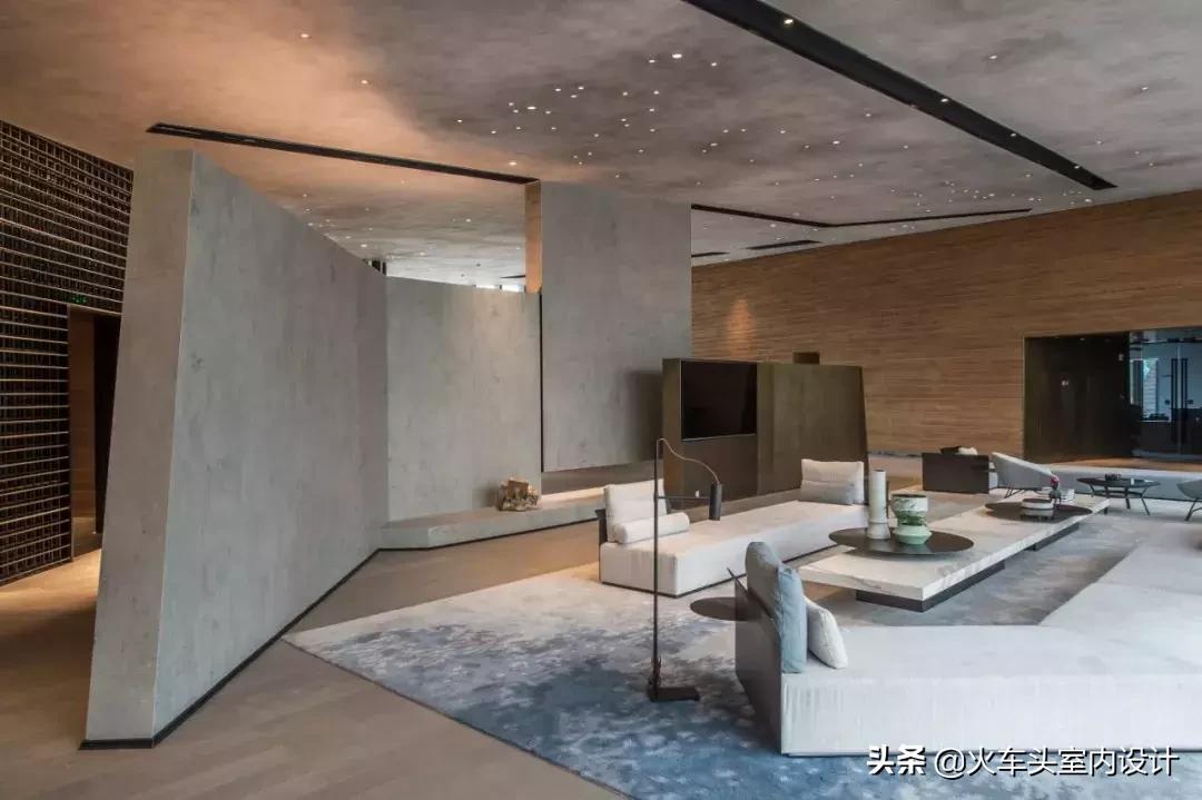 仿古夯土墙效果图大全,现代夯土墙建造的别墅