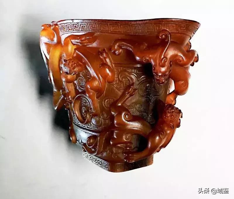 牛角类雕件如何鉴别,清代犀牛角小雕件怎么保护