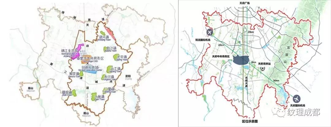 天府中央商务区、总部基地、天府中心、秦皇寺CBD|是什么关系?