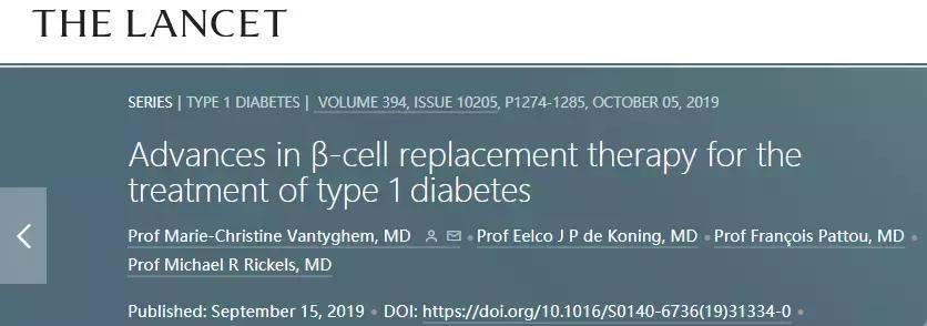 柳叶刀治糖尿病新进展,柳叶刀糖尿病与内分泌学