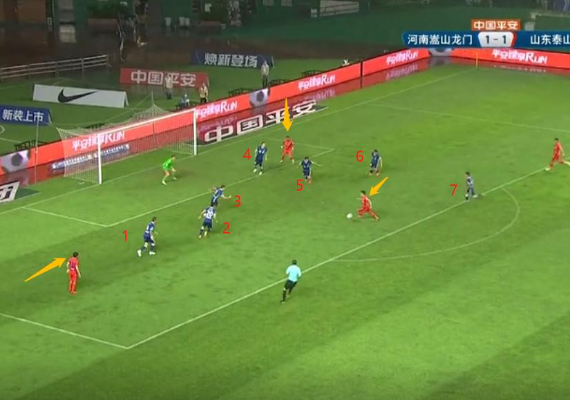 复盘：1-1背后是战术失败，中场拥挤+单前锋成郝伟最大败笔