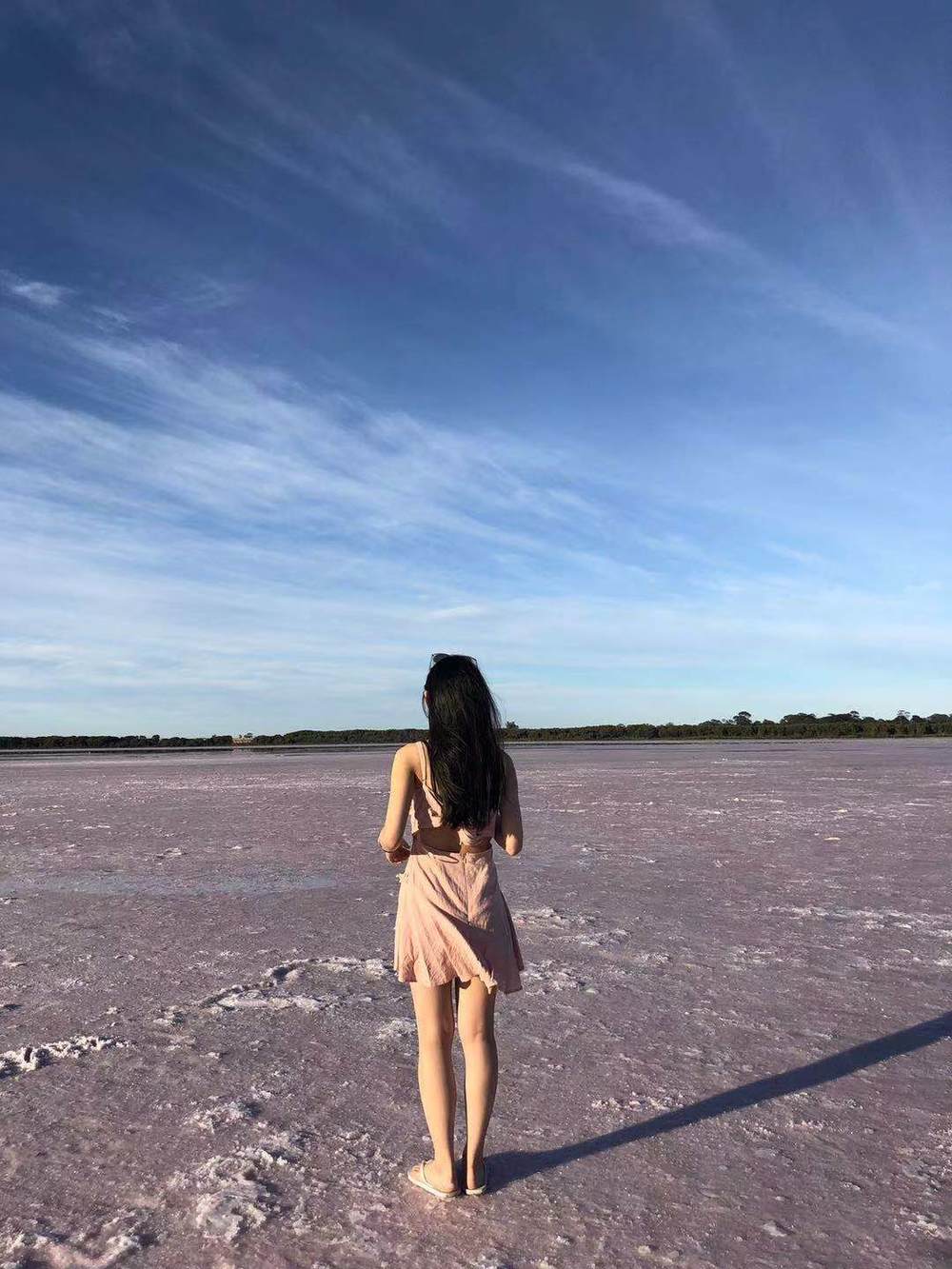 墨尔本阿德莱德周边-粉湖（LochLel）找回遗落的少女心