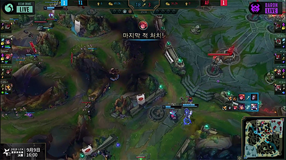 faker守住了lck最后的希望,lckfaker被单杀