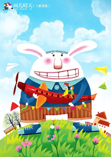 唯美插画壁纸动物,简单又漂亮的动物插画