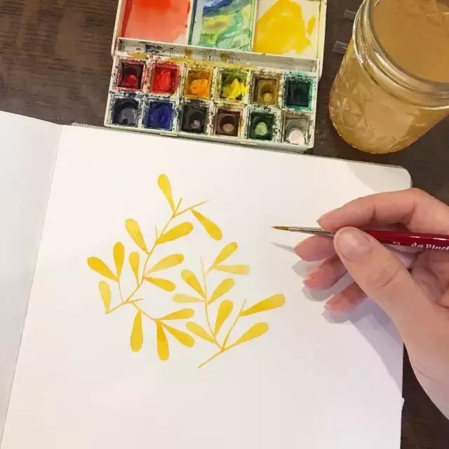 手残党零基础画,纹理画教程初学者