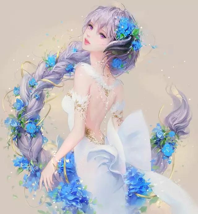 浓重的日式古风插画可爱又迷人,超有故事感的古风中国风插画