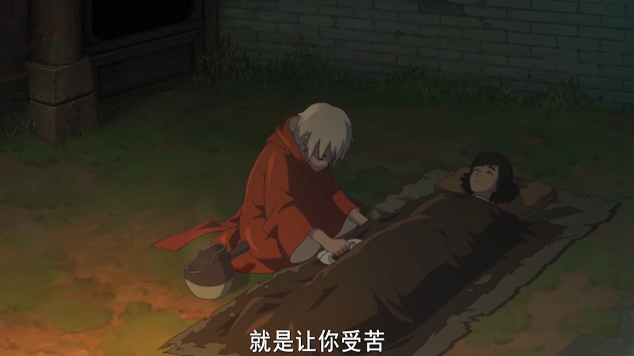 大鱼海棠动漫治愈系片段,一部感人催泪的动漫电影大鱼海棠