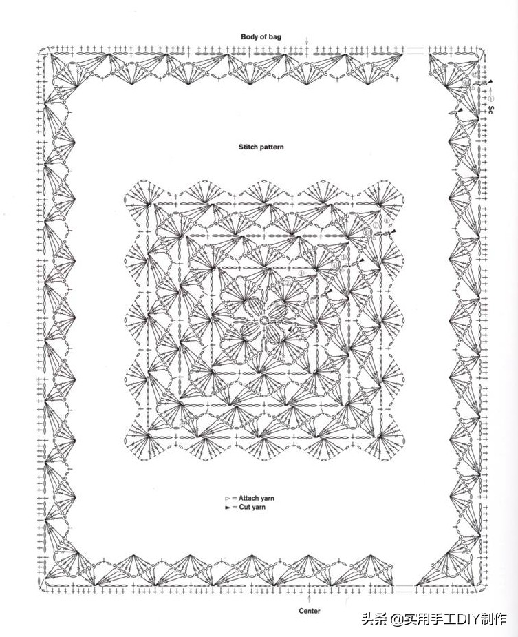 最新款包包钩编图解,钩编包包的花样大全