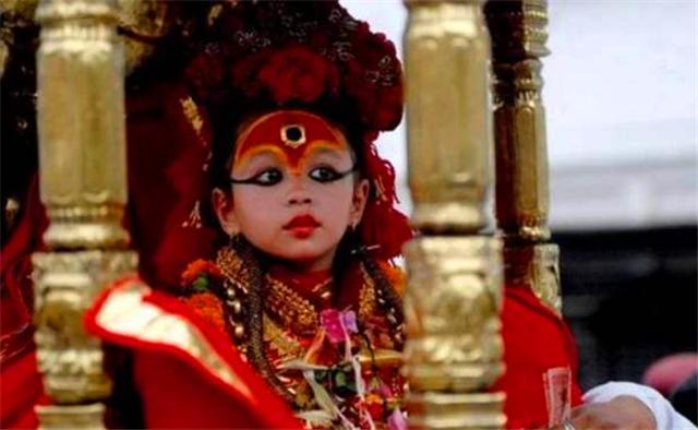 尼泊尔活女神的秘密,尼泊尔寺庙里的活女神