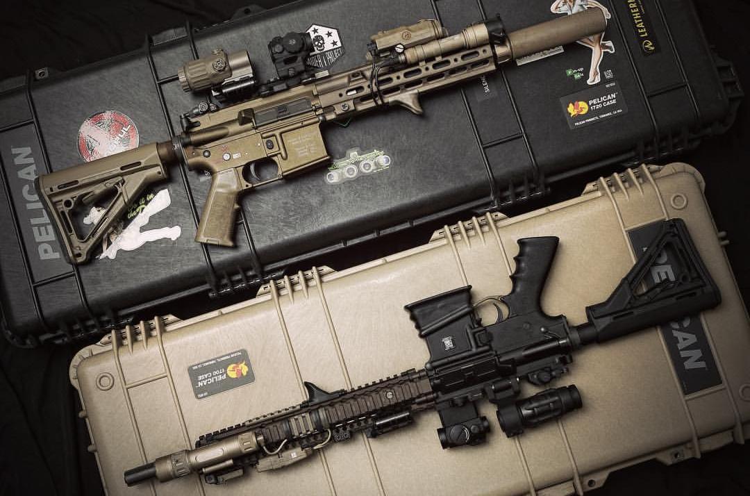 美军hk416和mk18,美军为什么喜欢用hk416