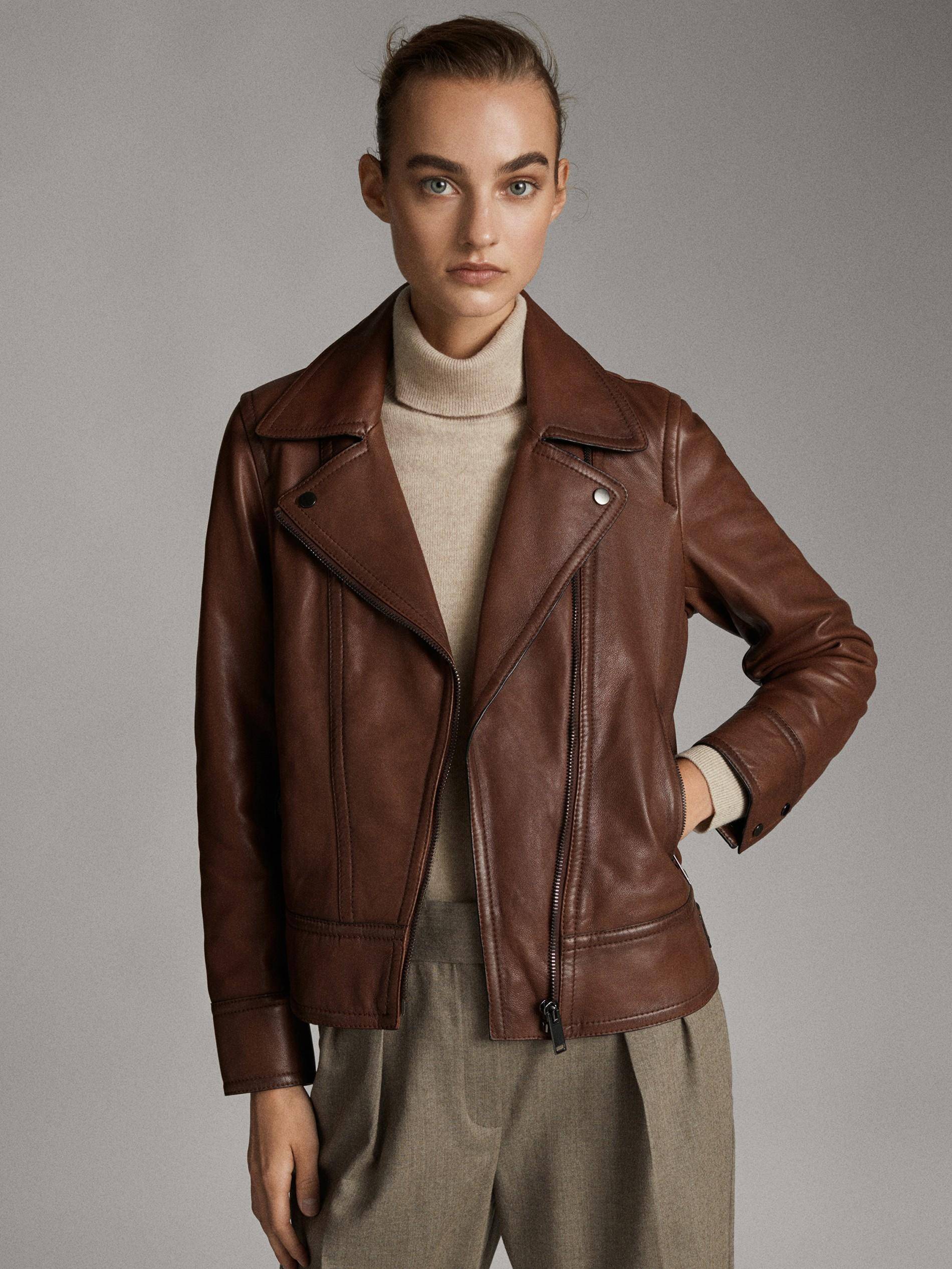 美式复古时尚bf风皮衣,法式复古风皮衣