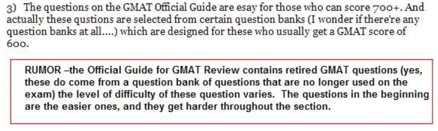 十大GMAT谣言!