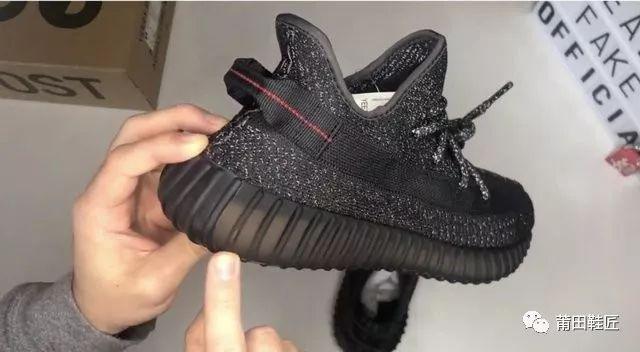 yeezy350黑满天星和黑玛瑙的区别,yeezy350满天星真假对比
