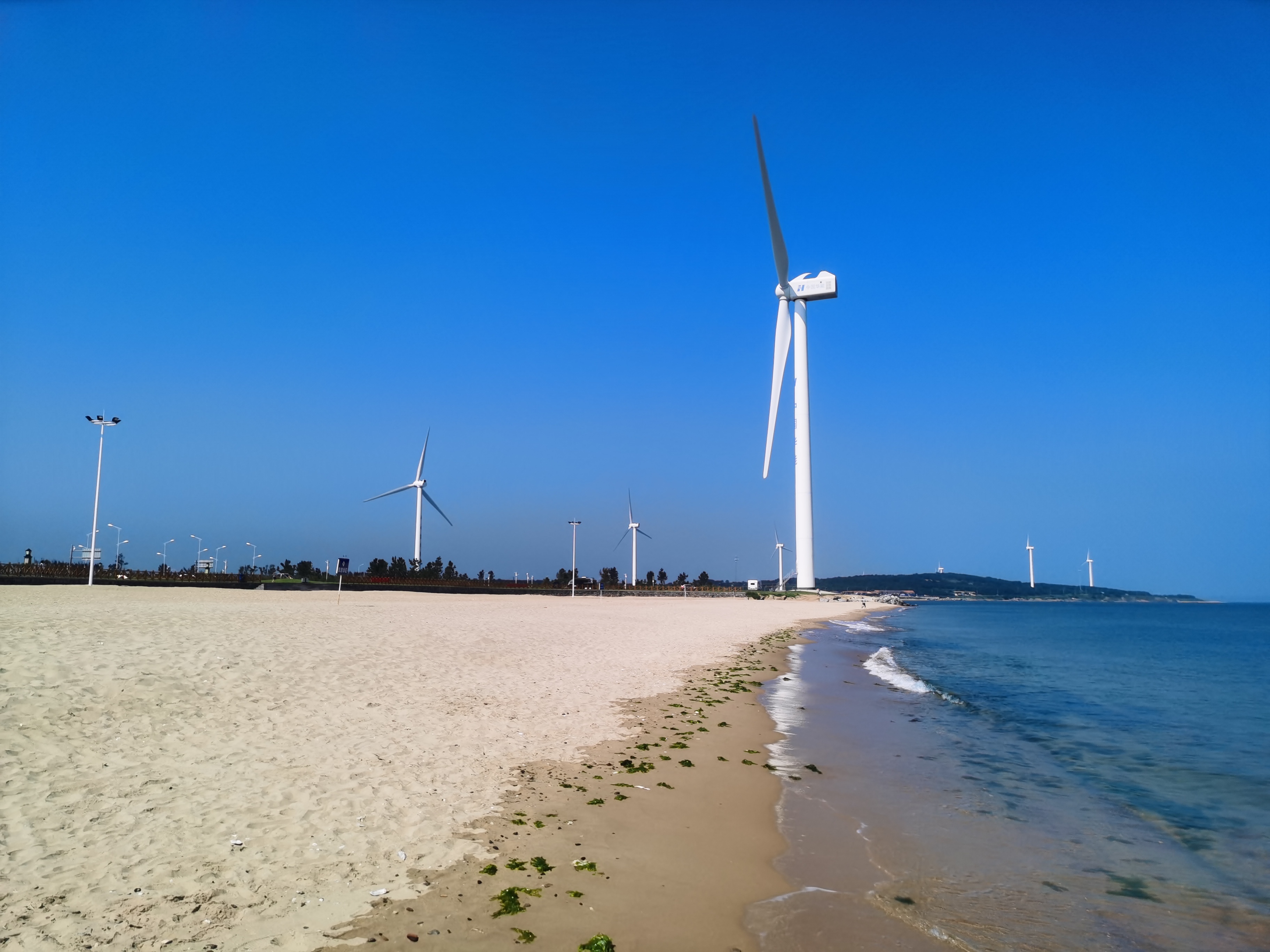 威海哪里沙滩细,威海银沙海滩