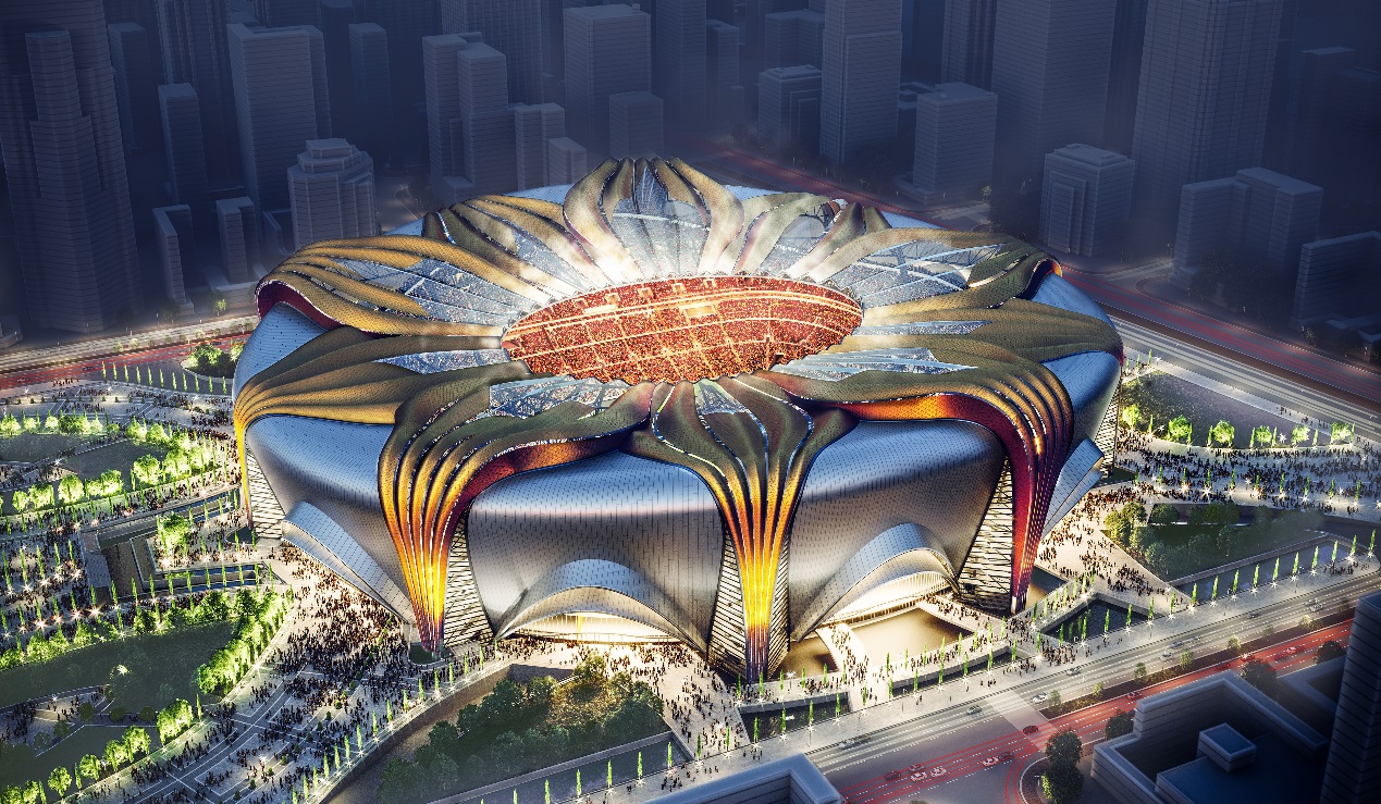 中国风荷花,中国风荷花大厅环创