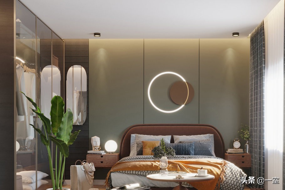 3.3米背景墙设计,客厅背景墙设计简约款