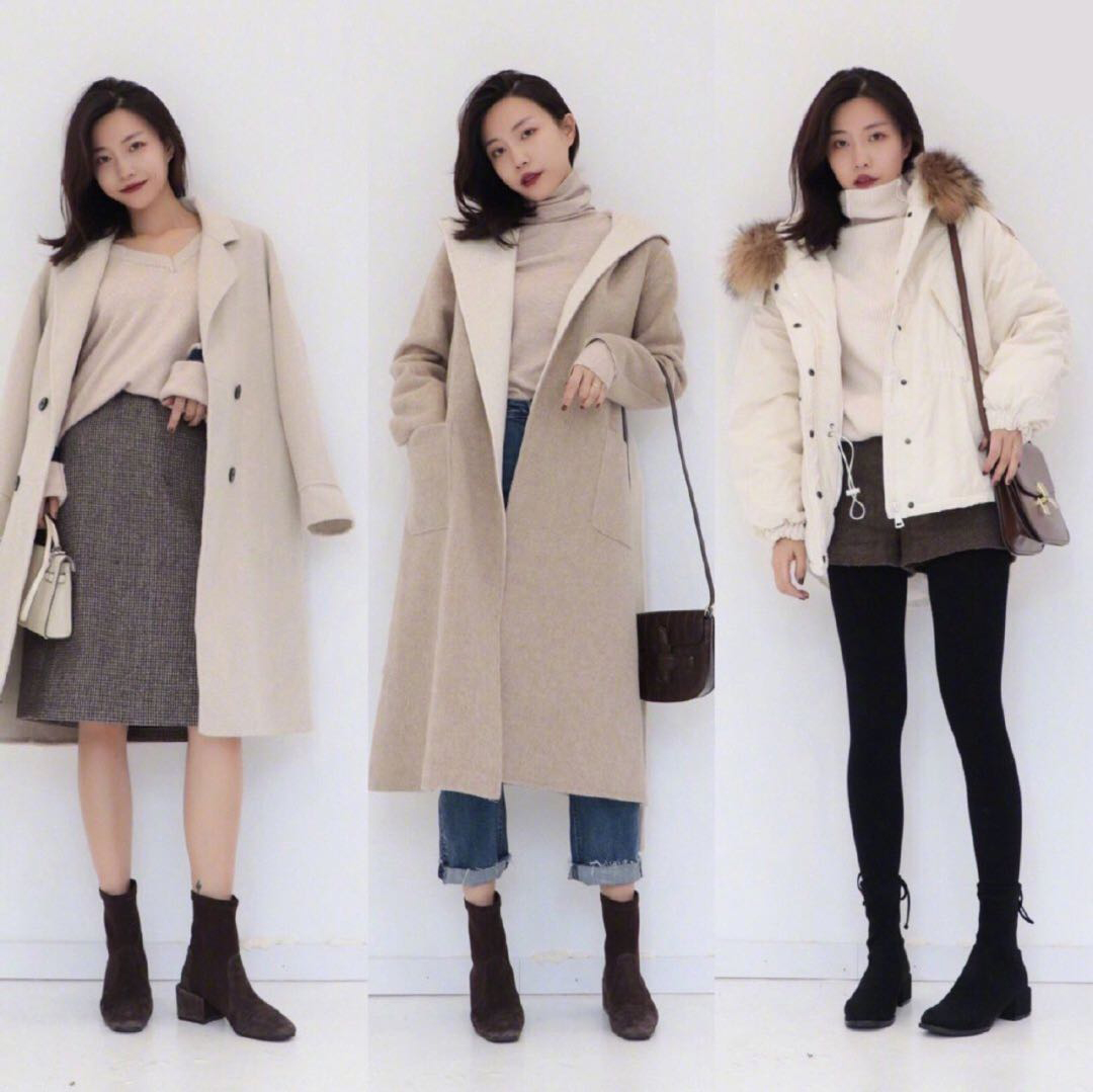 54套高颜值穿搭,54套时尚穿搭示范