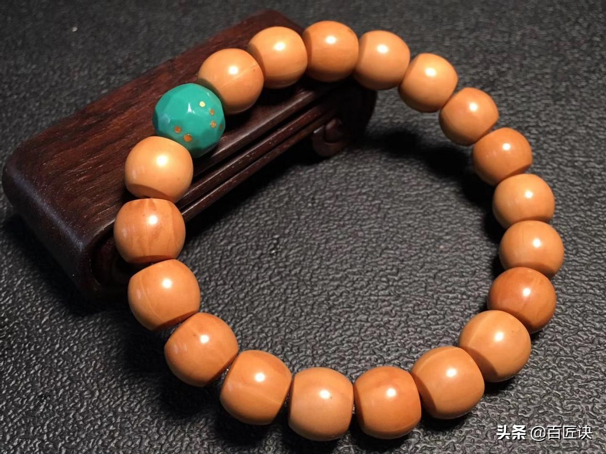 橄榄核钟馗核雕手串,恶僧橄榄核核雕手串