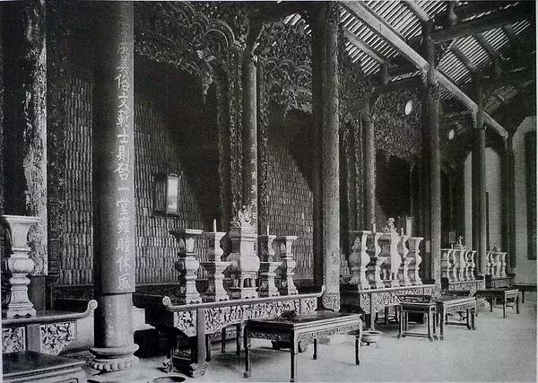 100年前中国风景建筑老照片,两亿多年前的景观