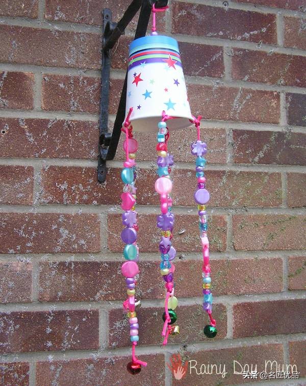 孩子手工风铃,亲子手工制作风铃