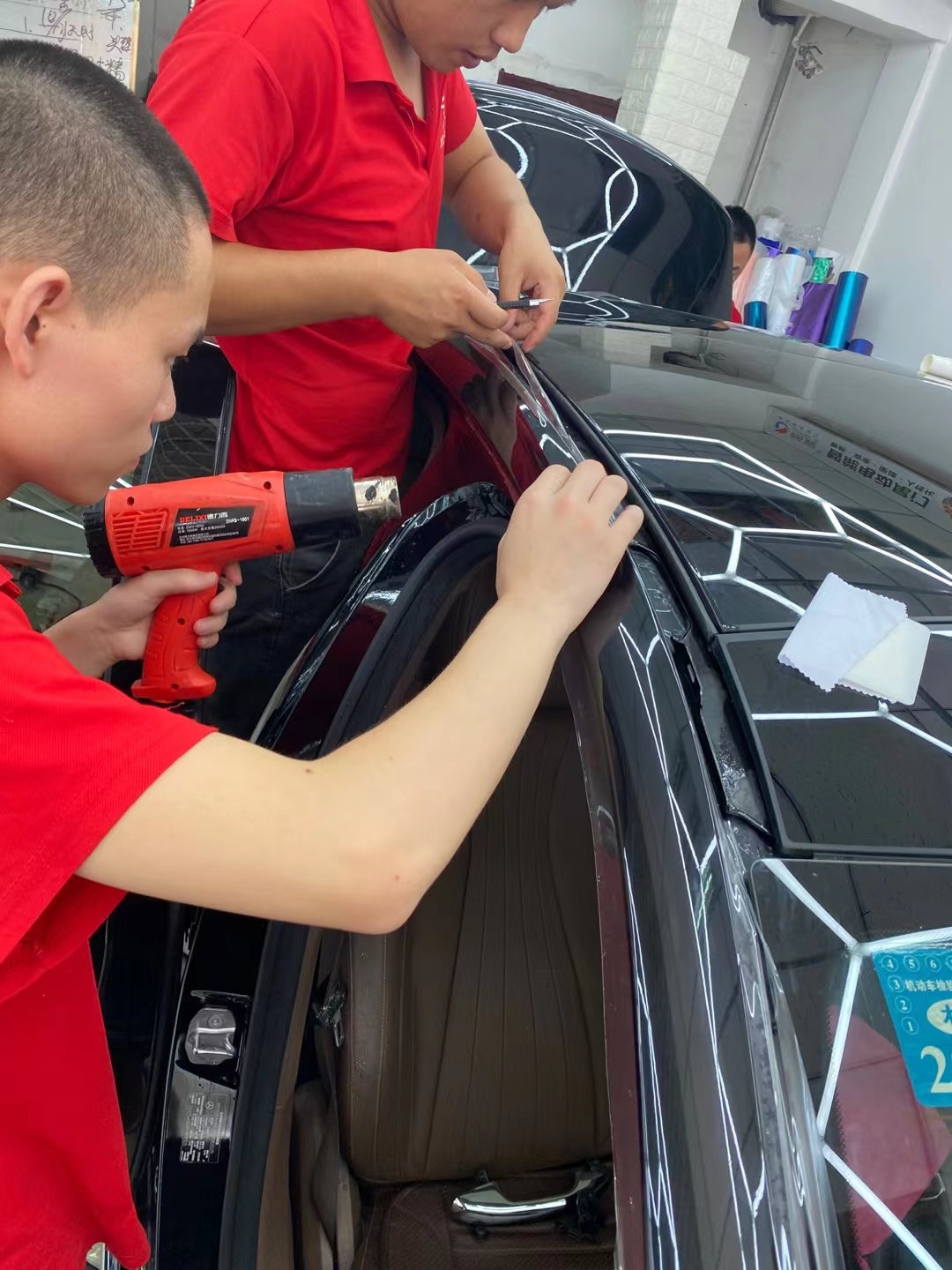 膜界汽车改色贴膜,改色膜贴膜技巧和方法