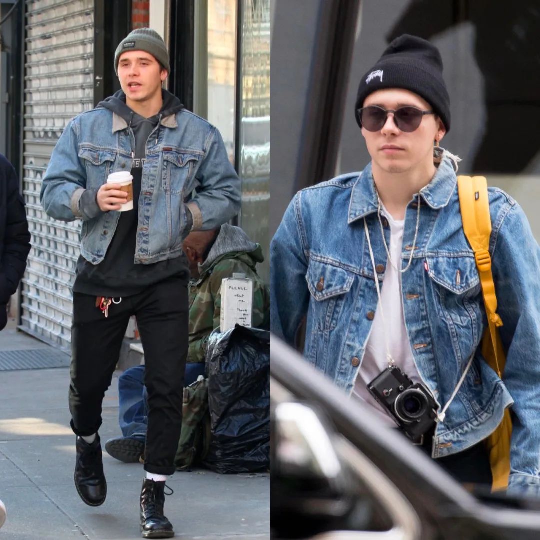 贝克汉姆和大儿子互相嫌弃,贝克汉姆小七大变样