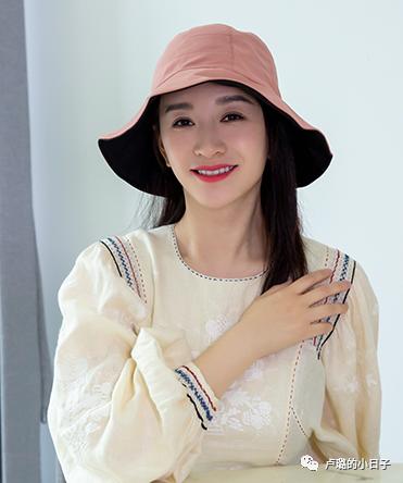 超百搭又实用的防晒帽,女明星防晒帽