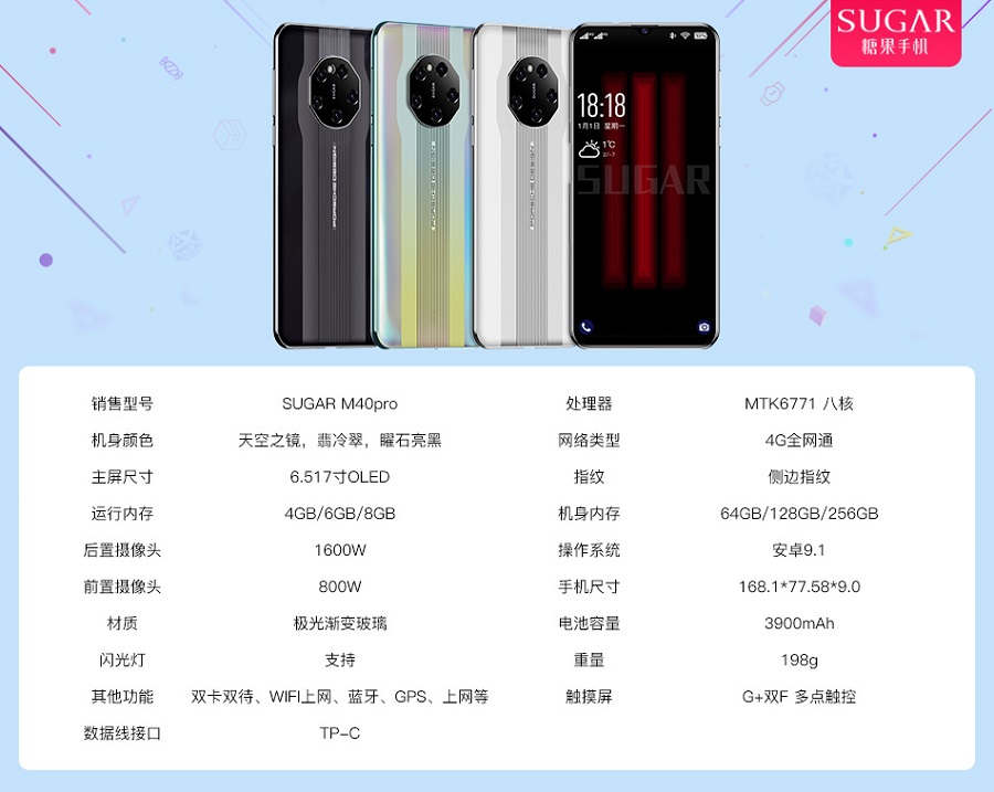 糖果手机全系列产品,糖果手机一览