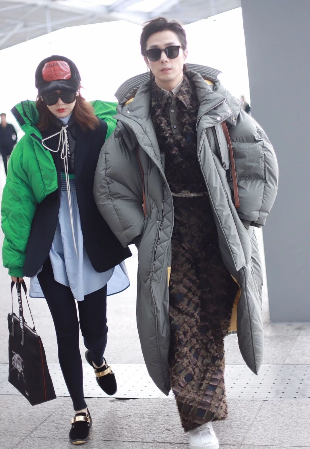 机场女王杨幂,机场女王戚薇杨幂