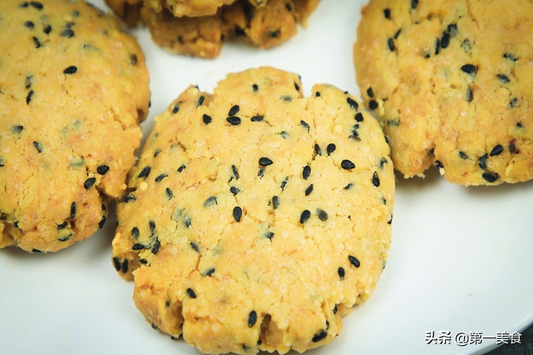 可以泡着吃的桃酥,桃酥吃着酥就是不成型