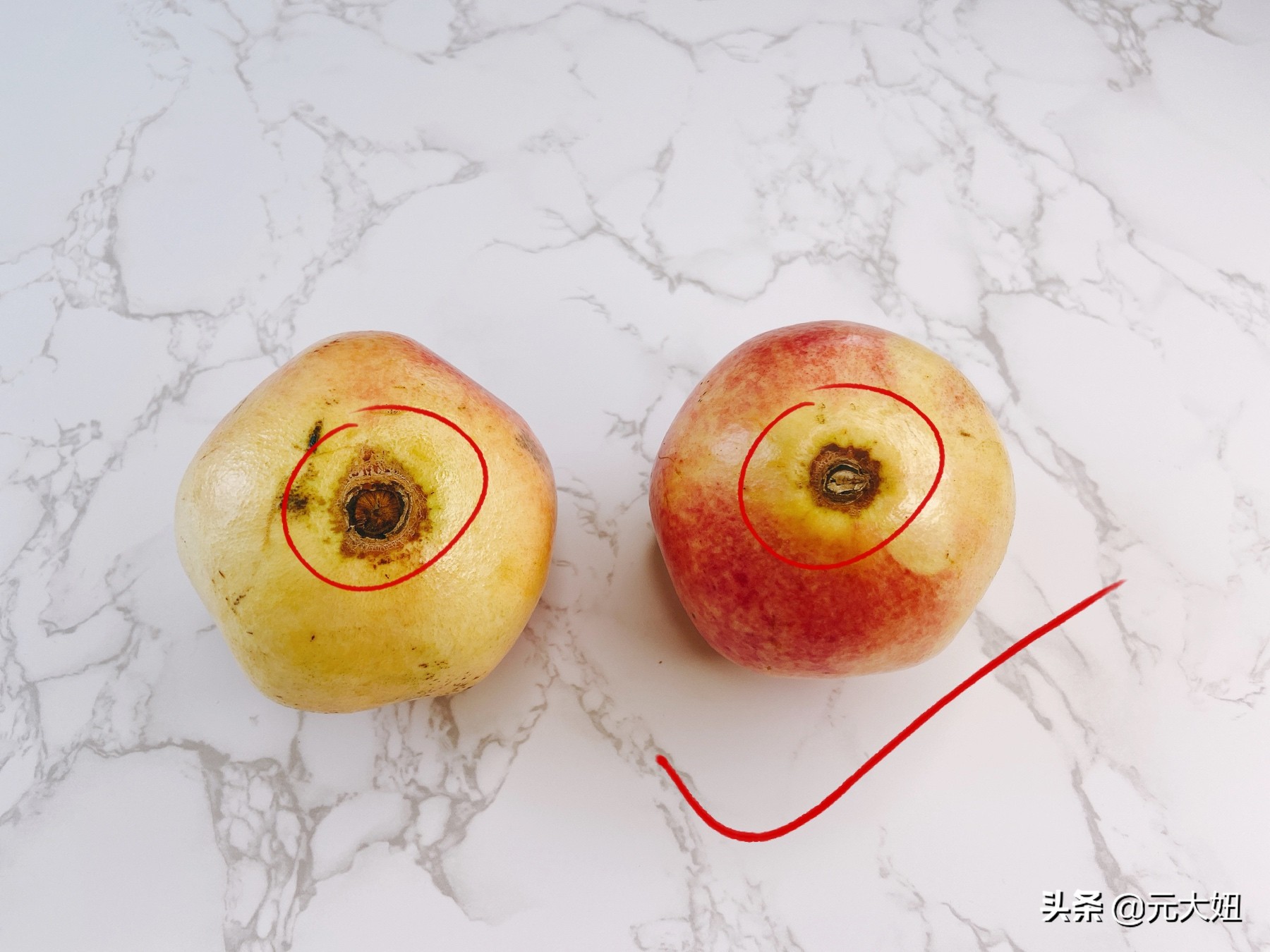 怎样挑石榴才又红又甜,石榴怎么挑哪种石榴甜一点