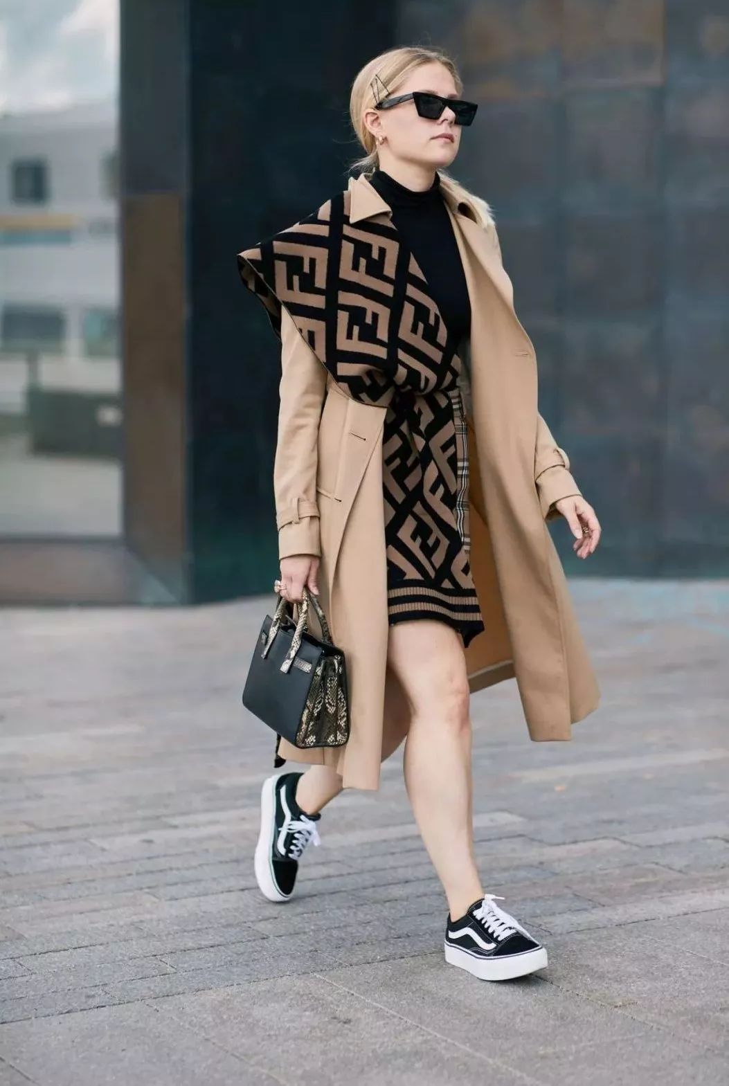 竹纤维百变围巾的108种围法,原来围巾是要这样绑的