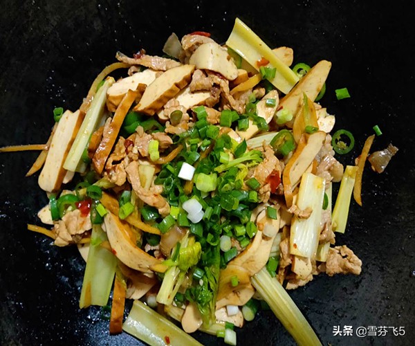 芹菜香干最简单家常做法,芹菜香干最正宗做法