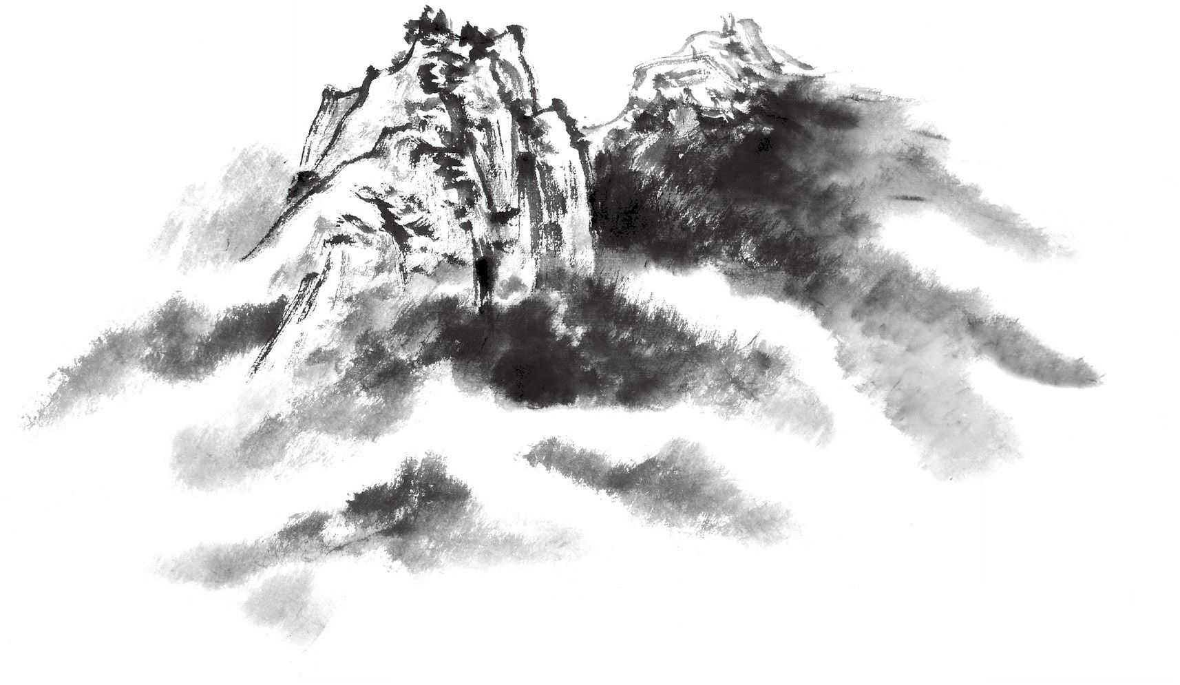 云简易画法,云简单素描画