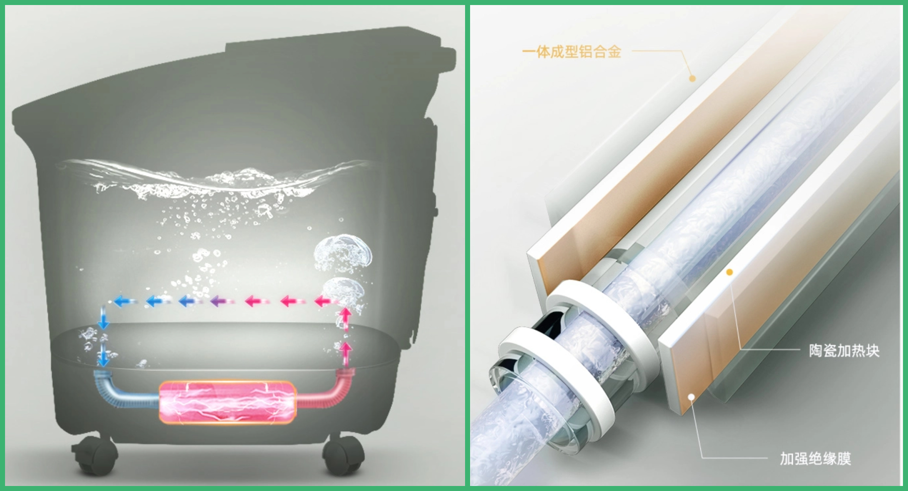 华为智慧足浴盆,蓓慈智能足浴器华为