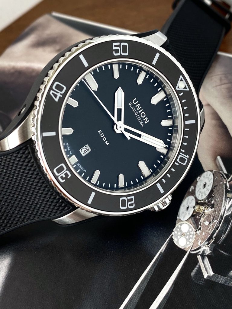 德国union宇联黑金手表,宇联表union值得入手吗