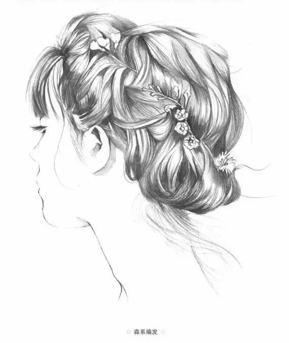 怎样才能画出最漂亮的头发,怎样可以画出简单的头发