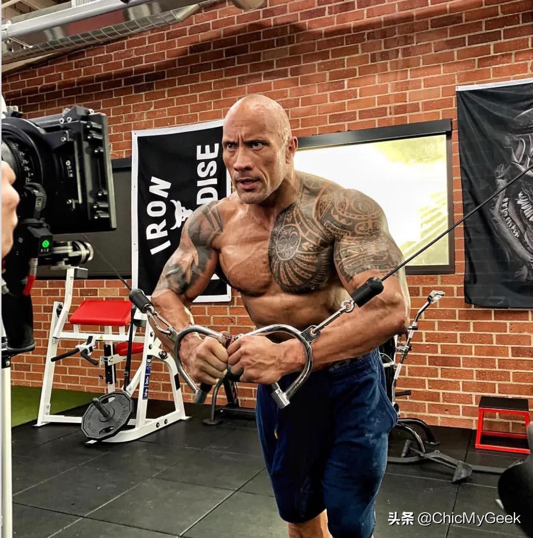 爸爸都是女儿奴巨石强森,巨石强森是好莱坞明星吗