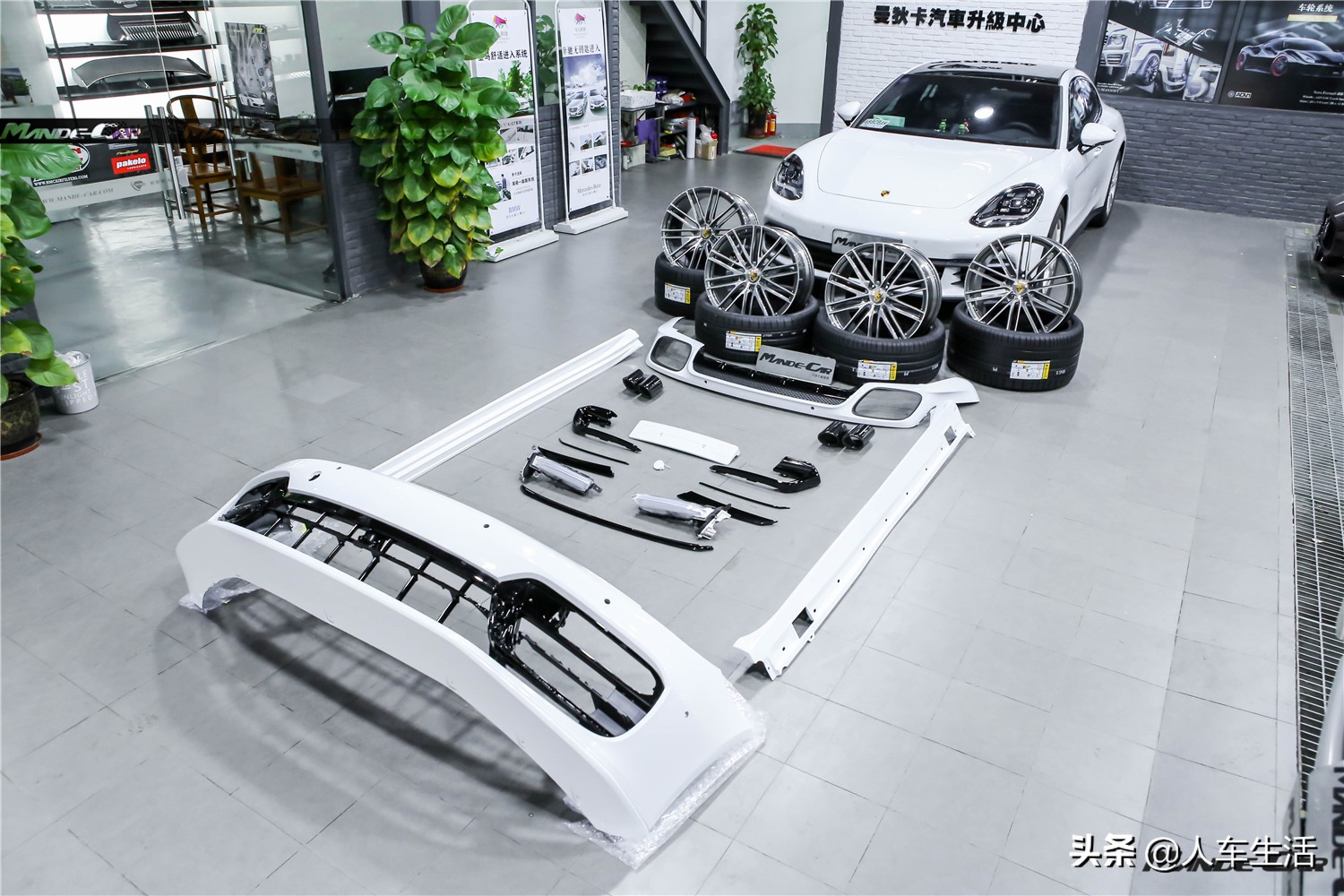 panamera21寸exclusivedesign运动型轮毂,16款保时捷panamera改turbo包围