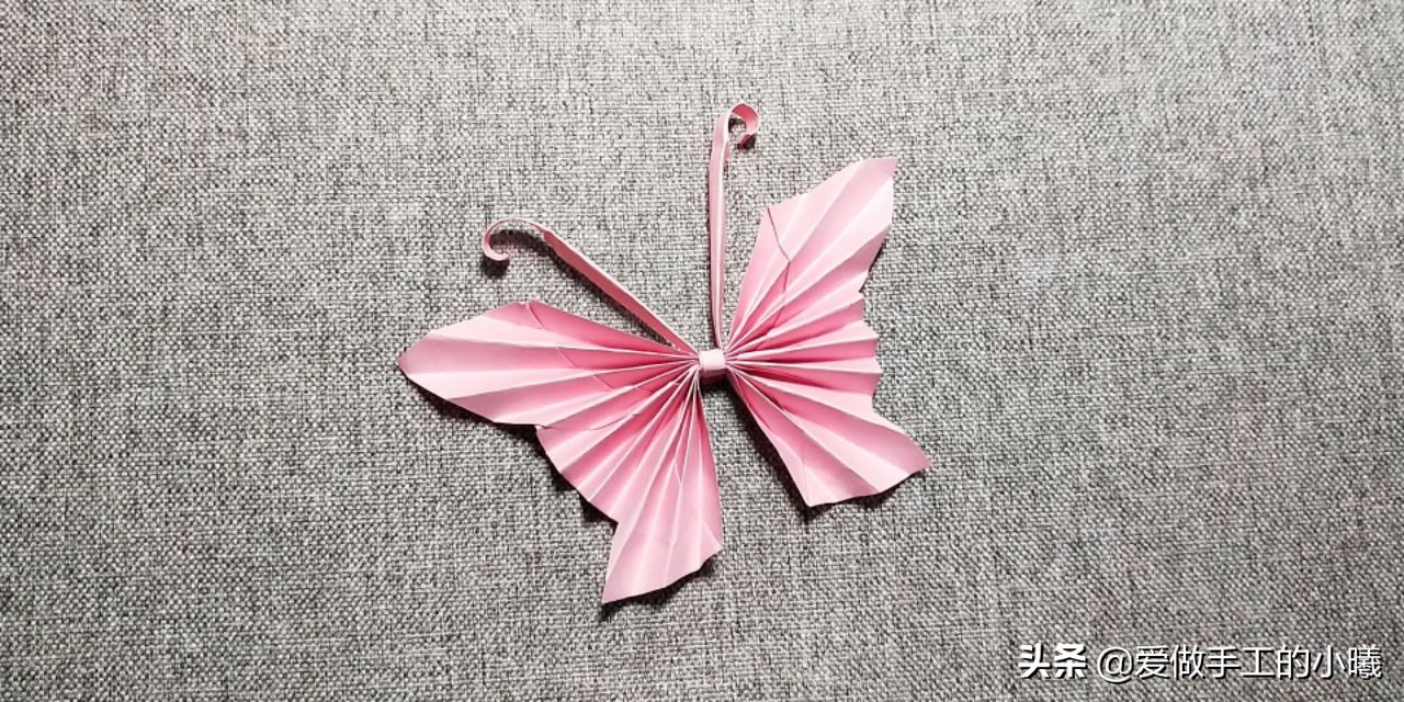 蝴蝶折纸大全简单又漂亮一张纸,小蝴蝶折纸简单教程