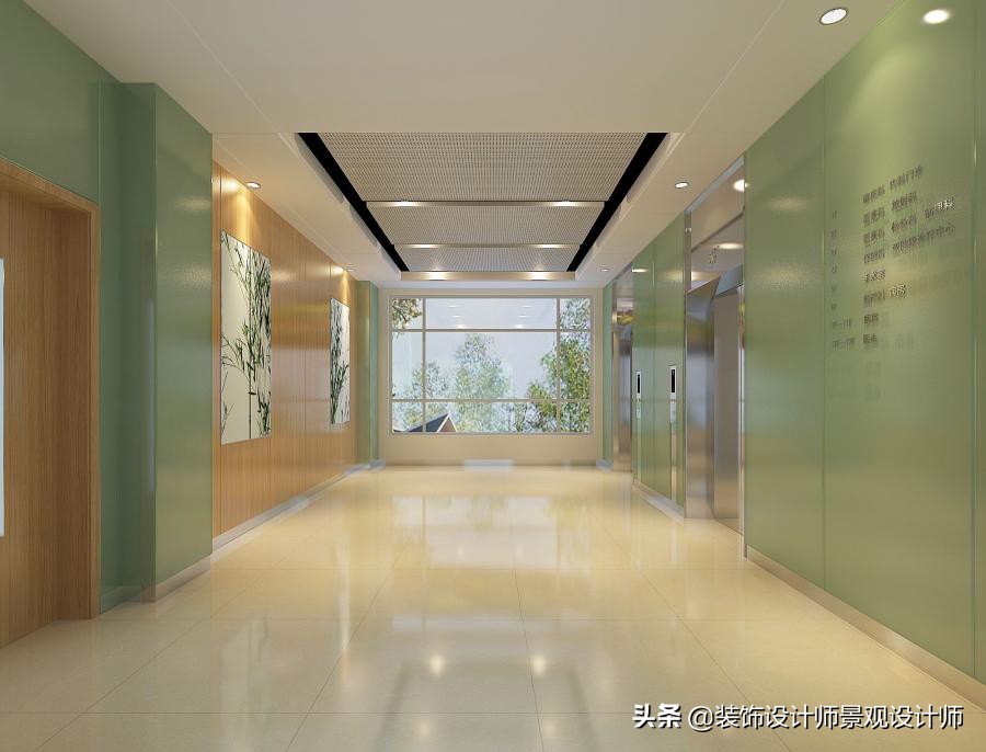 50平米禅意中医养生馆设计图,中医养生理疗会所设计